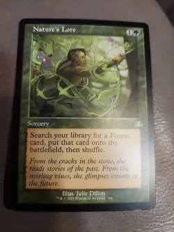 Nature's Lore (Retro Frame) Dominaria Remastered Regular - Image 1
