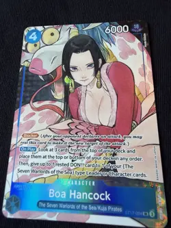 ONE PIECE Boa Hancock (Alternate Art) ST17-004 Special Foil EN 6000 Power - Image 1