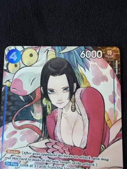 ONE PIECE Boa Hancock (Alternate Art) ST17-004 Special Foil EN 6000 Power - Image 2