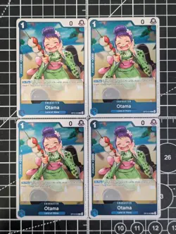 4x Playset Otama OP13-043 R | Carrying On His Will | One Piece TCG | English NM - Image 1