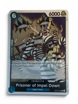 Prisoner of Impel Down OP16-042 R The Time of Battle Foil English One Piece - Image 1