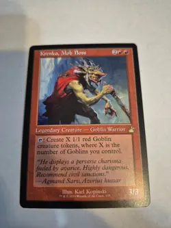 Krenko, Mob Boss (Retro Frame) Ravnica Remastered Regular - Image 1