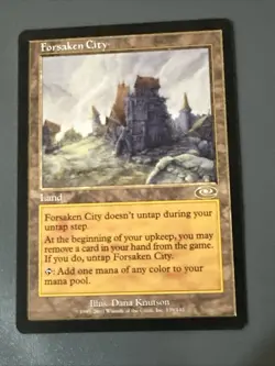 Forsaken City X1 Planeshift Ex Condition See Pics - Image 1