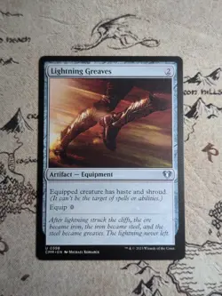 Lightning Greaves Commander Masters Regular - Image 1