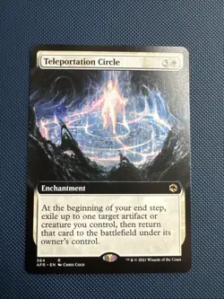 MTG Teleportation Circle (Extended Art) - (AFR) NM - Image 1