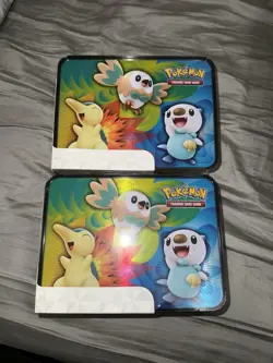 Pokemon TCG Arceus Spring 2022 Collector's Chest Lunchbox Tin 2 Tins New Sealed - Image 2