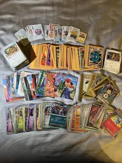 🔥MASSIVE Over 300+Pokemon Lot Holos/TCG/Elementos/mini Vintage & More🔥 - Image 1
