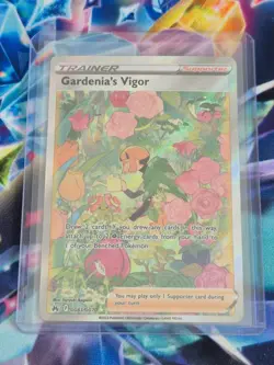 Pokemon Gardenia's Vigor GG61/GG70 Crown Zenith: Galarian Gallery Holo - Image 1