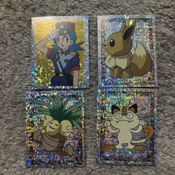1999 Topps Merlin Pokemon Stickers Series Factory Sealed Booster Pack x3 - Image 4