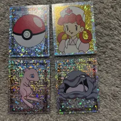 1999 Topps Merlin Pokemon Stickers Series Factory Sealed Booster Pack x3 - Image 5