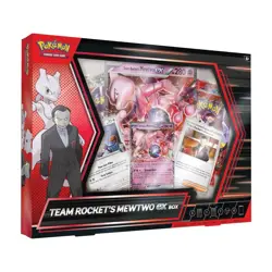 Pokemon TCG Team Rocket’s Mewtwo EX Box - Factory Sealed (2025 Release) - Image 1