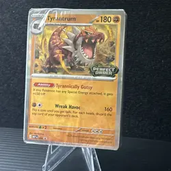Pokemon TCG - Tyrantrum MEP 066 Perfect Order Stamped Promo Holo - Image 2
