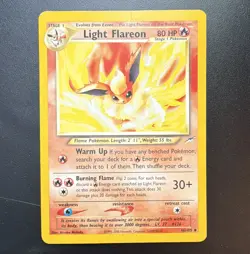 The Pokemon Company Light Flareon 46/105 Neo Destiny Uncommon Stage 1 80 HP - Image 1