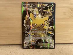 Pokemon TCG Pikachu EX XY124 XY Promo Holo English - Image 1