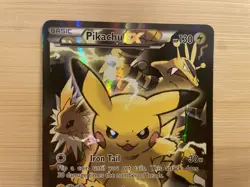 Pokemon TCG Pikachu EX XY124 XY Promo Holo English - Image 2