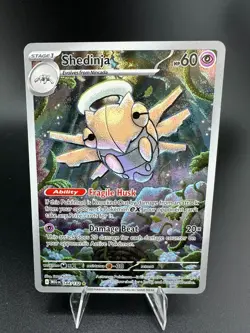 Shedinja 144/132 Illustration Rare Mega Evolution Pokemon Near Mint - Image 1