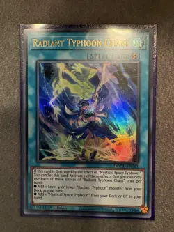 Radiant Typhoon Chant - DOOD-EN061 - 1st Edition - Ultra Rare - NM - Yugioh - Image 1
