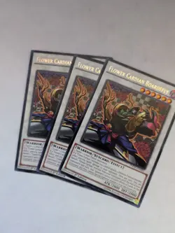 3x (NM) Flower Cardian Boardefly - INOV-EN043 - Rare - 1st Edition YuGiOh - Image 1
