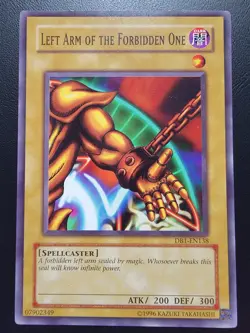 Left Arm of the Forbidden One DB1-EN138 Dark Beginning 1 Unlimited - Image 1