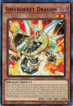 Shelrokket Dragon SDRR-EN010 Structure Deck: Rokket Revolt Yu-Gi-Oh NM - Image 1