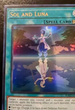 Sol And Luna RA02-EN068 1st Edition Ultra Rare Rarity Collection II Yu-Gi-Oh! - Image 2