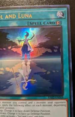 Sol And Luna RA02-EN068 1st Edition Ultra Rare Rarity Collection II Yu-Gi-Oh! - Image 3