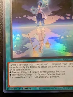 Sol And Luna RA02-EN068 1st Edition Ultra Rare Rarity Collection II Yu-Gi-Oh! - Image 4
