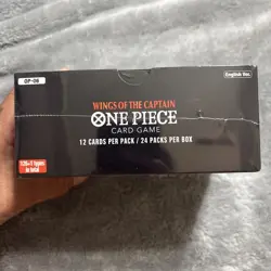 ONE PIECE WINGS OF THE CAPTAIN Booster Box Sealed New 24 packs OP-06 English - Image 2