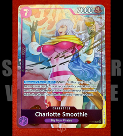 One Piece Promo Charlotte Smoothie P-090 Event Pack 7 MINT - Image 3