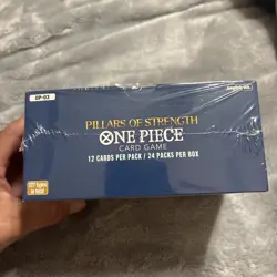 One Piece Pillars of Strength OP03 Booster Box Factory Sealed - Image 3