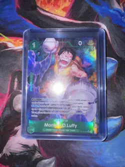 Monkey.D.Luffy Alt Art (OP16-034) | OP16 - The Time of Battle | ENGLISH - Image 1