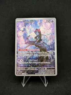 Pokemon TCG Full Art Holo English 5-Card Lot Munkidori, S&V 151 + more - Image 1