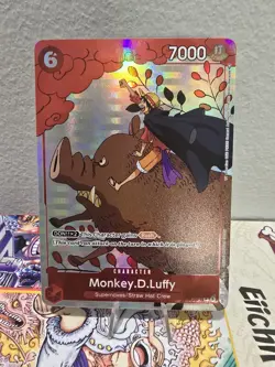 Monkey.D.Luffy (Gift Collection 2023) P-001 One Piece Promotion Cards Foil LP - Image 1