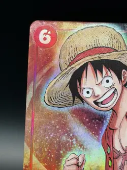 One Piece Monkey.D.Luffy P-001 Promotion Cards Foil English NM - Image 2