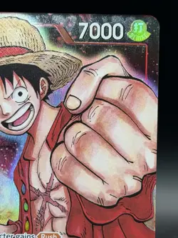 One Piece Monkey.D.Luffy P-001 Promotion Cards Foil English NM - Image 3