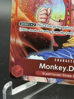 One Piece Monkey.D.Luffy P-001 Promotion Cards Foil English NM - Image 5