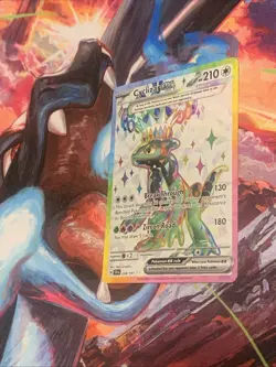 Pokemon TCG Cyclizar EX Sv08: Surging Sparks Holo Ultra Rare Card 228/191 - Image 2