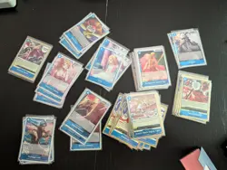 One Piece TCG Blue Rare Bulk Lot 60 Cards OP01 OP04 OP05 OP06 Do flamingo - Image 2