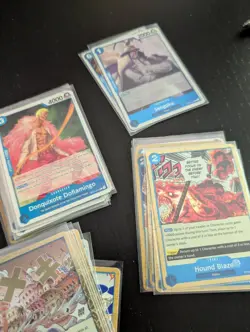 One Piece TCG Blue Rare Bulk Lot 60 Cards OP01 OP04 OP05 OP06 Do flamingo - Image 5