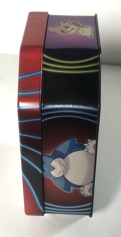 Pokemon Snorlax Empty Metal Card Box Collectors Tin with Promo Card NO PACKS - Image 5