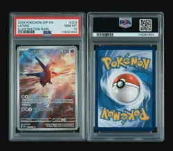 Pokemon TCG Latios 203/191 Surging Sparks PSA 10 - Image 3