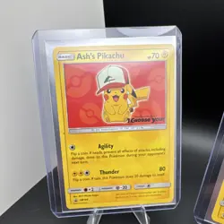 Pokemon Ash's Pikachu Promo Lot SM109 SM111 SM113 2017 TCG 3 Cards English - Image 2