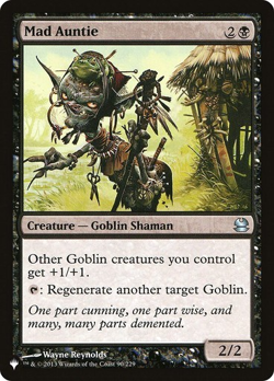 MTG - Mad Auntie - The List - Magic the Gathering - Image 1