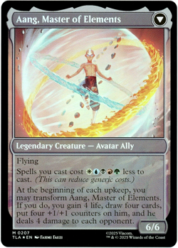 Avatar Aang (Foil) - 0207 - Avatar: The Last Airbender TLA - MTG - NM/M - Image 2
