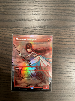 Monastery Swiftspear (Foil Secret Lair Promo) NM - Image 1