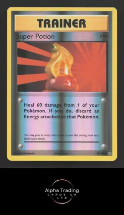 Super Potion 87/108 Uncommon Evolutions Pokemon Reverse Holo Lightly Played - Image 1