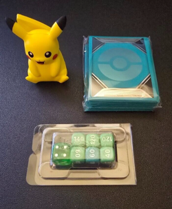 Pokemon TCG: 2024 Trainer's Toolkit 65ct Card Sleeves & Dice & Pikachu - Image 1