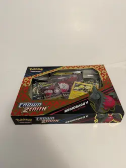 Pokemon TCG Crown Zenith Regidrago V Collection Box NEW SEALED 4 Booster Packs 820650851834 - Image 3