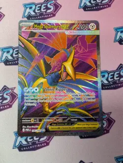 Pokemon TCG Mega Skarmory Ex 106/088 Perfect Order Full Art Mint - Image 1