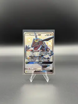Pokemon TCG Rayquaza GX 177A/168 Alternate Art Promo Full Art Holo NM - Image 1